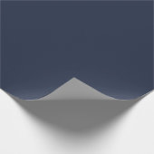Navy Blau Geschenkpapier (Ecke)