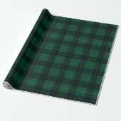 Navy Blau Grüne Ralph L Weihnachtspapier Geschenkpapier (Ungerollt)