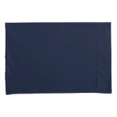 Navy Blau Kissenbezug (Vorderseite-Rechts)