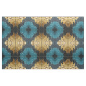 Navy Blau und Gold Modernes Boho Nahtloses Muster Stoff (Fat Quarter (45,7 x 55,9 cm))