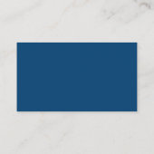 Navy Blau und Goldene Schleife Windel-Raffle-Ticke Begleitkarte (Rückseite)