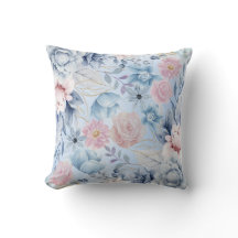 Navy Blau und Rosa Blumen