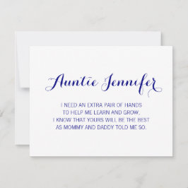 Navy Blau wird mein Vorschlag für meine Mutter sei Einladung