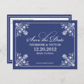 NAVY BLAUE AFFAIR | Ankündigung Datum freihalten (Vorne/Hinten)