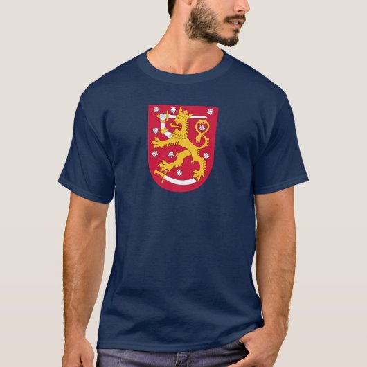 NAVY BLAUE Finnland T - Shirt (Vorderseite)