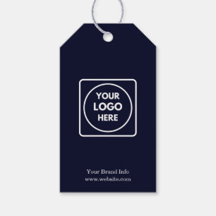Navy Blaues Logo   Benutzerdefiniertes Professione Geschenkanhänger