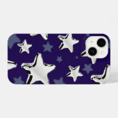 navy bleu phone case iPhone hülle (Rückseite (Horizontal))