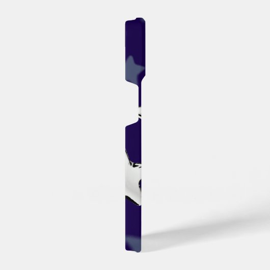 navy bleu phone case iPhone hülle (Rechte Seite)