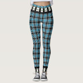Navy-Blk--Mod-Mix-Plaid-Trim-XS-XL_Leggings_ Leggings (Vorderseite)
