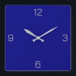 Navy Blue 000080 Color - Option Name hinzufügen Quadratische Wanduhr<br><div class="desc">Ein PNG-Bild im Maßstab basierend auf dem HEX-Code (sechsstelliges Hex-Triplet) angezeigt. Verwenden Sie diesen Code, um andere Elemente zu mischen, zu ergänzen und anzupassen, um diese zu ergänzen oder um anderen Auflistungen hinzuzufügen. Hex-Codes können verwendet werden, um die meisten Text- und Hintergrundfarben auf Zazzle-Produkten anzupassen. Klicken Sie auf die Schaltfläche...</div>