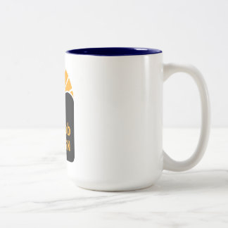 Navy Blue 15 oz Zwei-Tonen-Tasse Zweifarbige Tasse