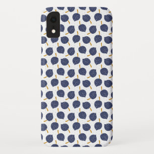 Navy Blue Abstrakt Flying Bomb Fruchtmuster Case-Mate iPhone Hülle