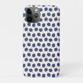 Navy Blue Abstrakt Flying Bomb Fruchtmuster Case-Mate iPhone Hülle (Rückseite)