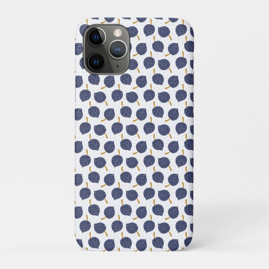 Navy Blue Abstrakt Flying Bomb Fruchtmuster Case-Mate iPhone Hülle (Rückseite)
