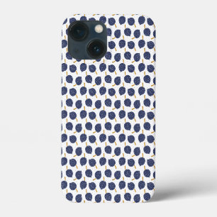 Navy Blue Abstrakt Flying Bomb Fruchtmuster Case-Mate iPhone Hülle