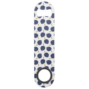 Navy Blue Abstrakt Flying Bomb Fruchtmuster Speed Flaschenöffner