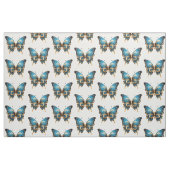 Navy Blue and Gold Butterfly Seamless Pattern Stoff (Fat Quarter (45,7 x 55,9 cm))