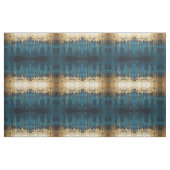 Navy Blue and Gold Modern Boho Seamless Pattern Fa Stoff (Fat Quarter (45,7 x 55,9 cm))