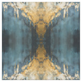 Navy Blue and Gold Modern Boho Seamless Pattern Stoff (Muster)