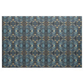 Navy Blue and Gold Modern Boho Seamless Pattern Stoff (Fat Quarter (45,7 x 55,9 cm))