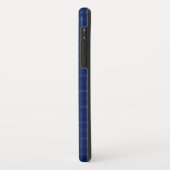 Navy Blue and Gray Kariert Case Mate iPhone Case (Hinten/Links)