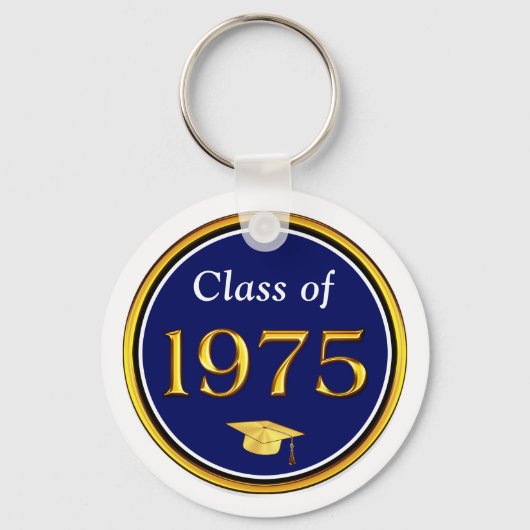 Navy Blue and White, Class of 1975 Wiedersehen, Fa Schlüsselanhänger (Rückseite)