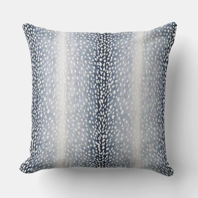 Navy Blue Antelope Accent Pillow Kissen (Vorderseite)