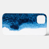Navy Blue Aquarellscape Case-Mate iPhone Hülle (Rückseite (Horizontal))
