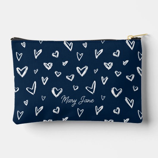 Navy Blue Baby's Essentials Accessoire Bag Zubehörtasche (Rückseite)