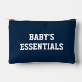 Navy Blue Baby's Essentials Accessoire Bag Zubehörtasche (Vorderseite)