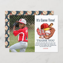 Navy Blue Baseball Kindergeburtstag Party