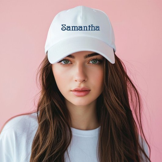 Navy Blue Beach Junggeselinnen-Abschied Bestickte Baseballkappe