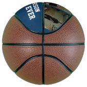 Navy Blue Best Coach Ever Sports Thank You Team Basketball (Rechts)