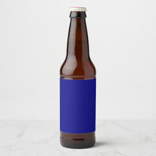 Navy Blue Bierflaschenetikett (Vorderseite)