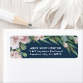 Navy Blue & Blush Pink Dusty Rose Greenerity Weddi (Insitu)