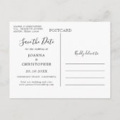 Navy Blue Blush Pink Rose String Lights Foto Ankündigungspostkarte (Rückseite)