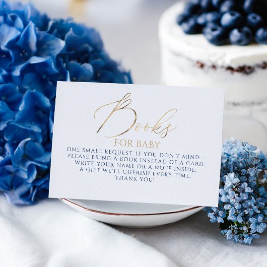 Navy Blue Books For Baby Request Begleitkarte