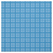 Navy Blue Bright Gingham Kariert Tartan Stoff (Muster)