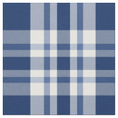 Navy Blue Buffalo Karierter Karo Stoff (Nahaufnahme)