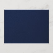 Navy Blue Bumpy Pattern Postkarte (Vorderseite)