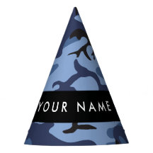 Navy Blue Camouflage Ihr Name Personalize