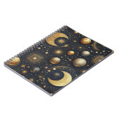 Navy Blue Celestial Notizblock (Linke Seite)