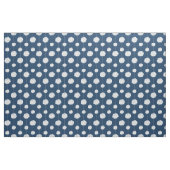 Navy Blue Cheerleader Pom Pom Pattern Stoff (Fat Quarter (45,7 x 55,9 cm))