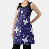 Navy Blue Christmas Schürze (InSitu)