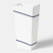 Navy Blue Class of 2026 Graduation Party Popcorn Geschenkschachtel (Rückseite)