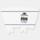 Navy Blue Class of 2026 Graduation Party Popcorn Geschenkschachtel (Ungeklappt)