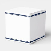 Navy Blue Class of 2026 Graduation Party Small Geschenkschachtel (Rückseite)