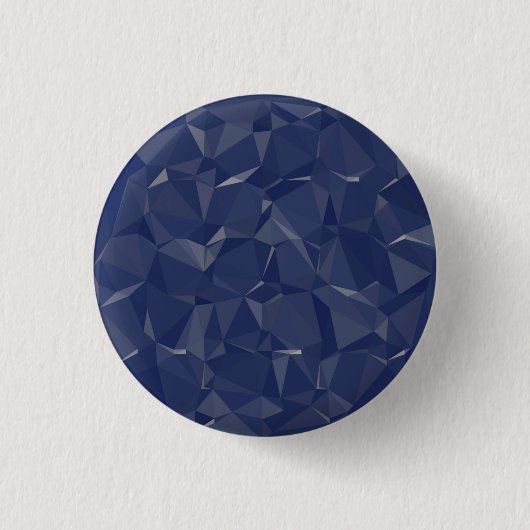 Navy Blue Crystal Sapphire Gemstone Birthstone Sep Button (Vorderseite)