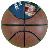 Navy Blue Custom Player Team Sports Personalized  Basketball (Rechts)