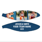 Navy Blue Custom Player Team Sports Personalized  Mini Basketball (Panele)